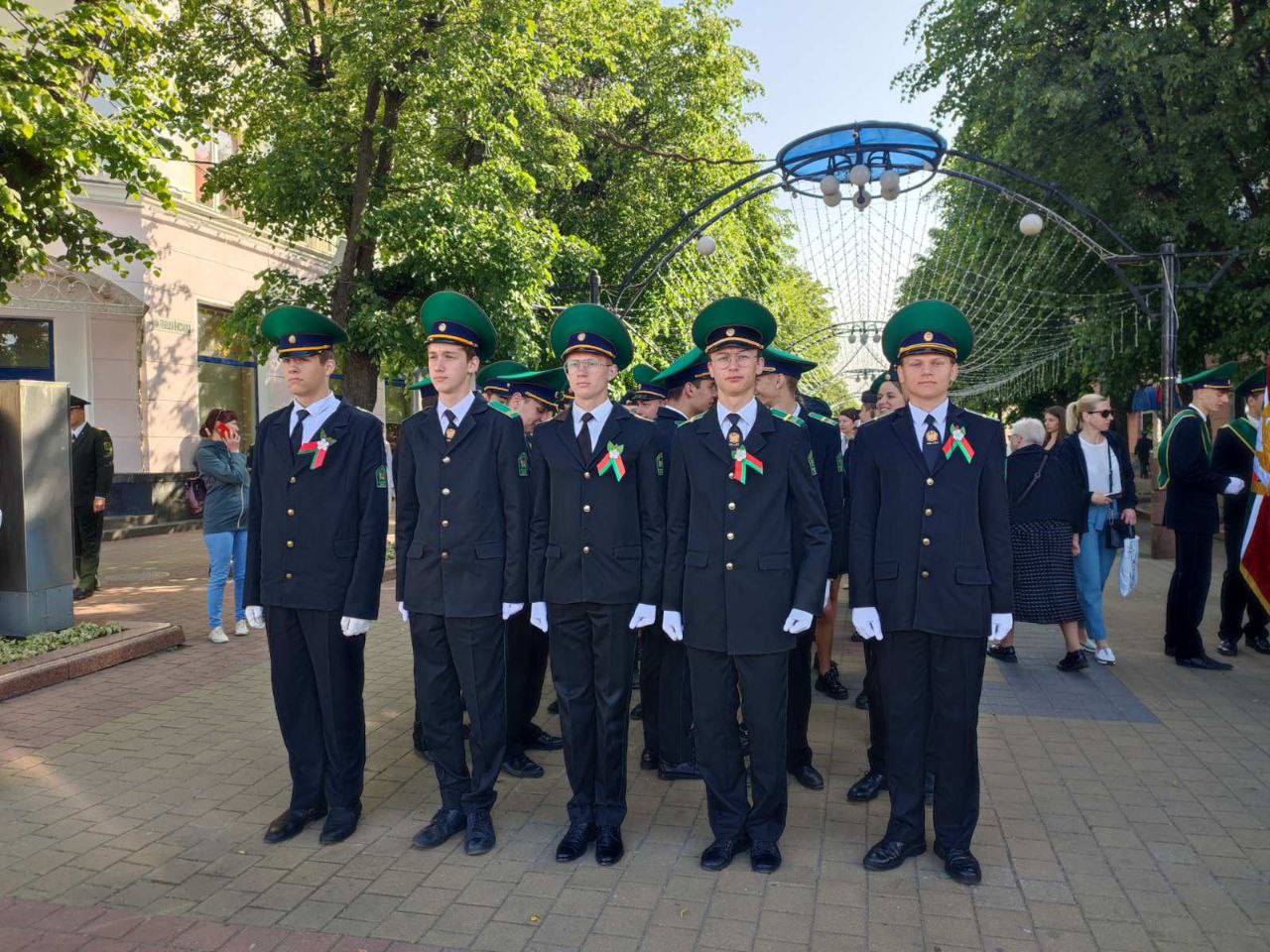 День пограничника празднуют в Бресте