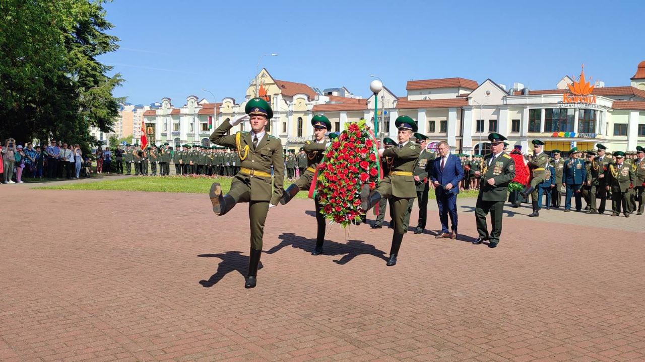 День пограничника празднуют в Бресте