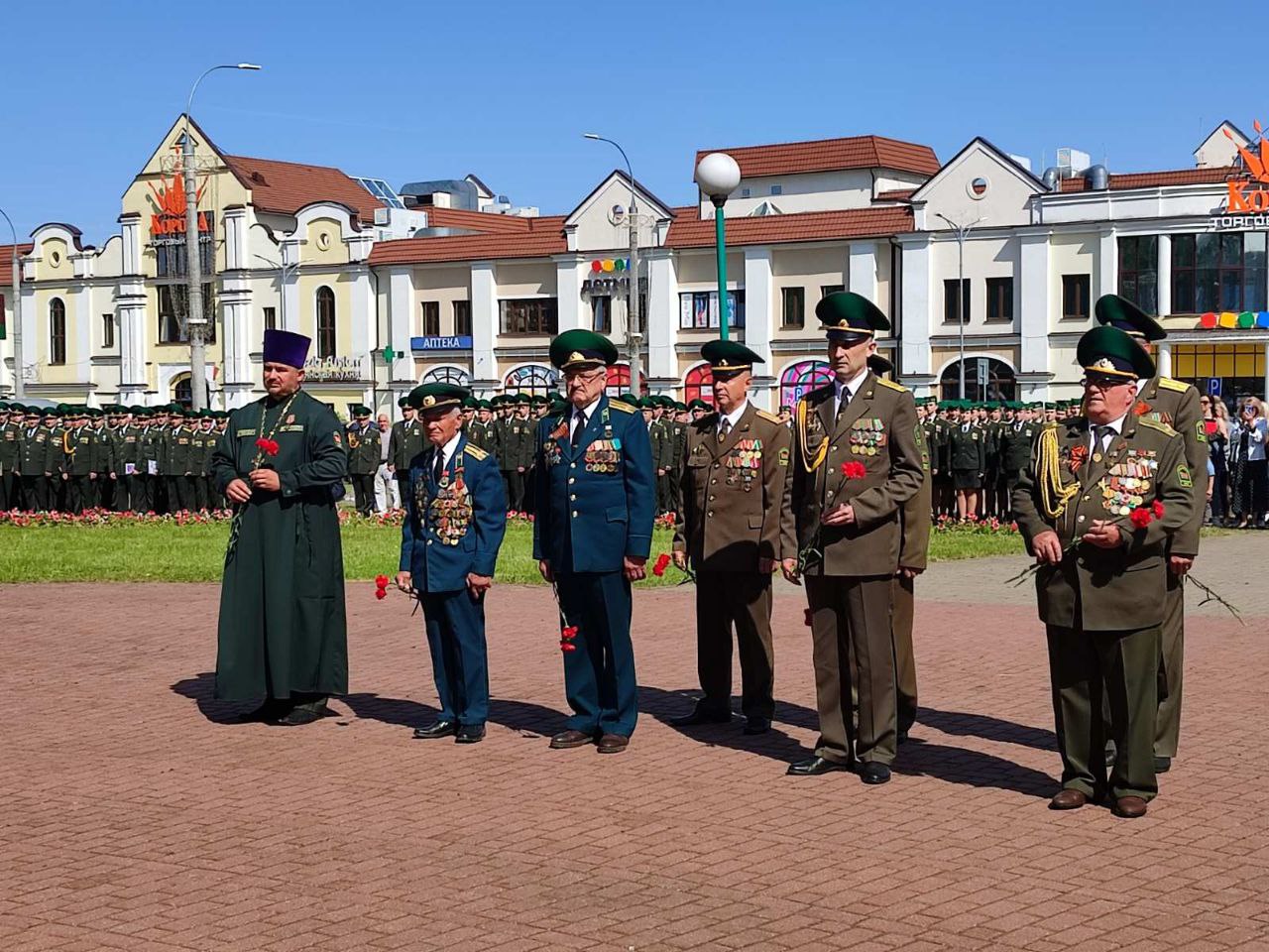 День пограничника празднуют в Бресте