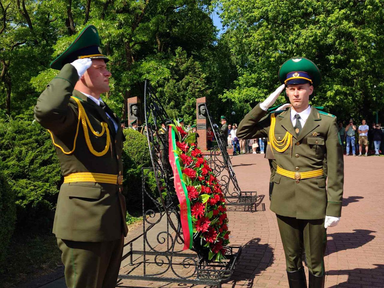 День пограничника празднуют в Бресте