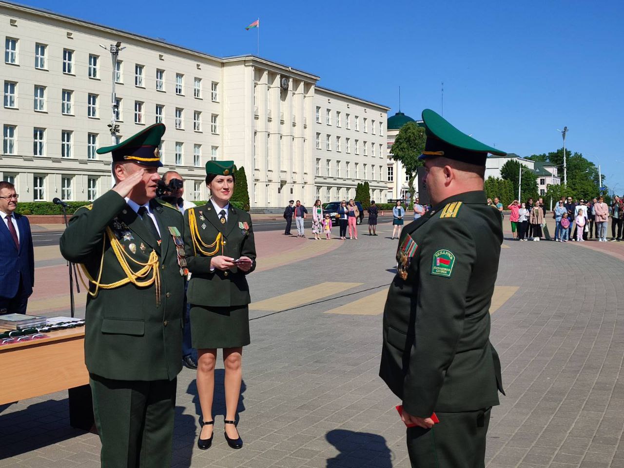 День пограничника празднуют в Бресте