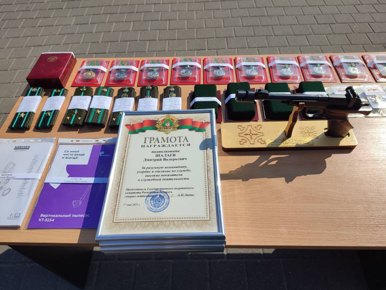 День пограничника празднуют в Бресте