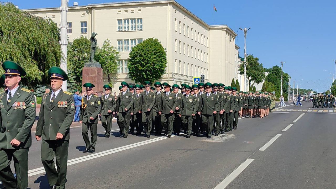 День пограничника празднуют в Бресте