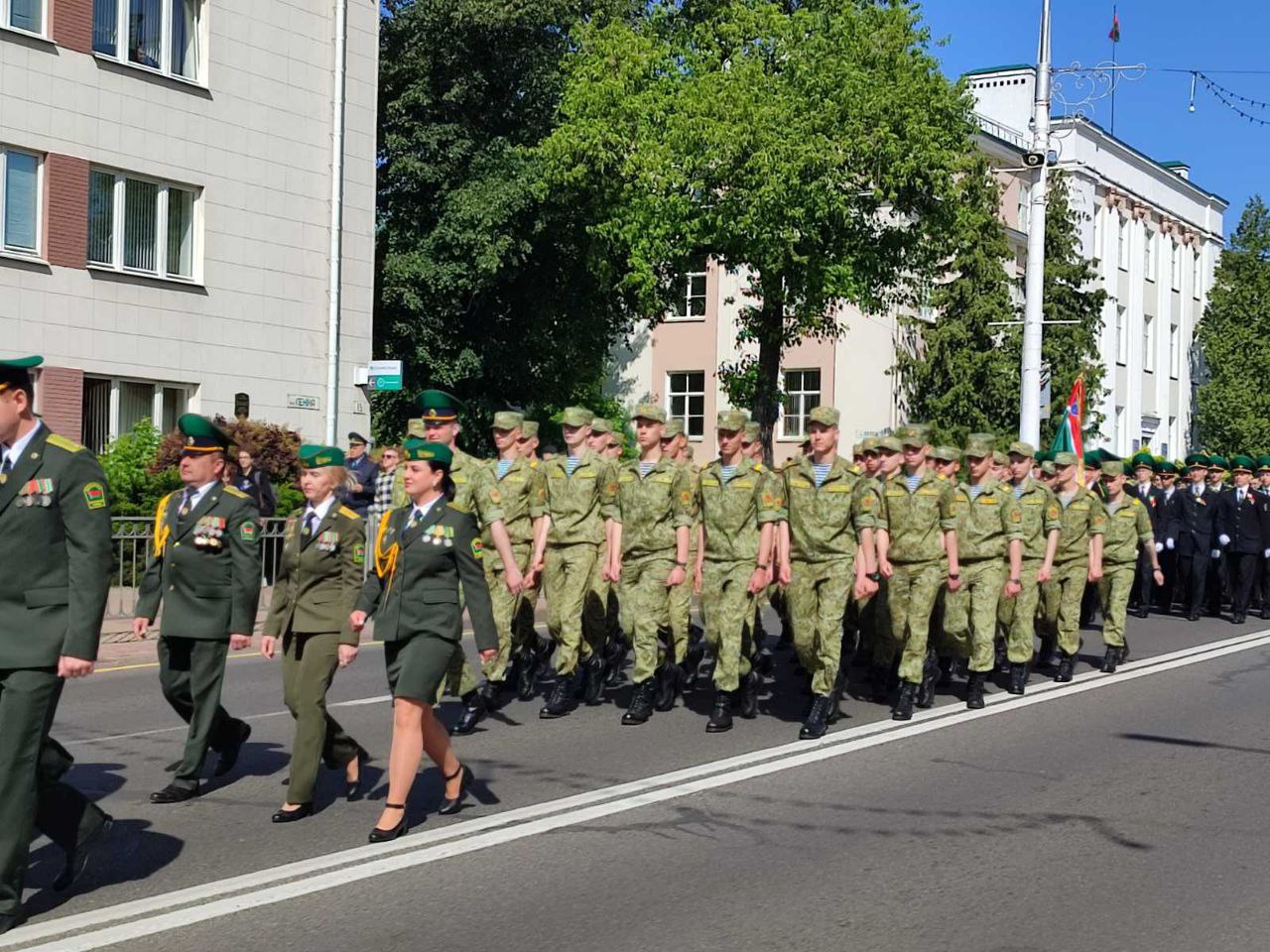 День пограничника празднуют в Бресте
