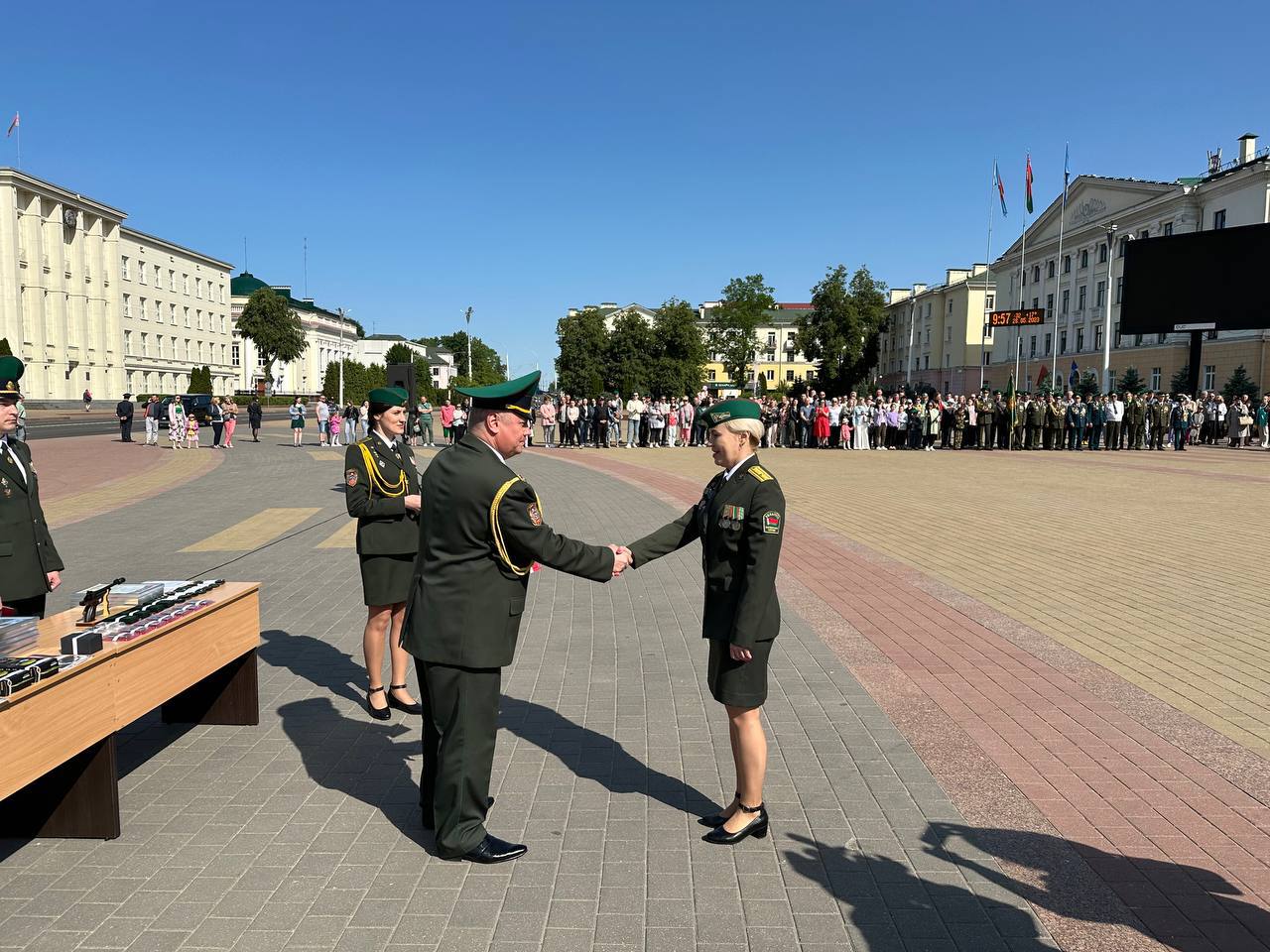 День пограничника празднуют в Бресте