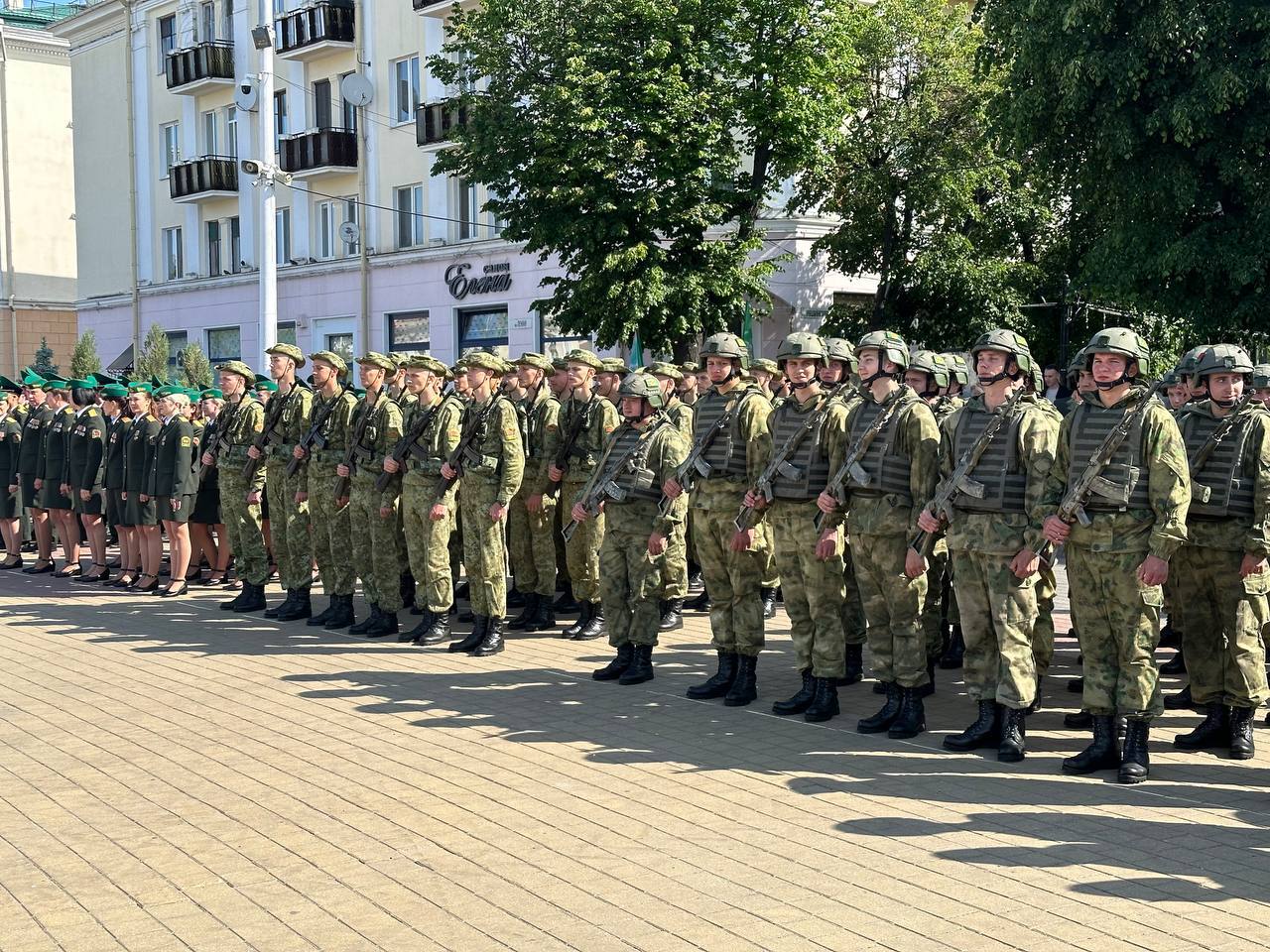 День пограничника празднуют в Бресте