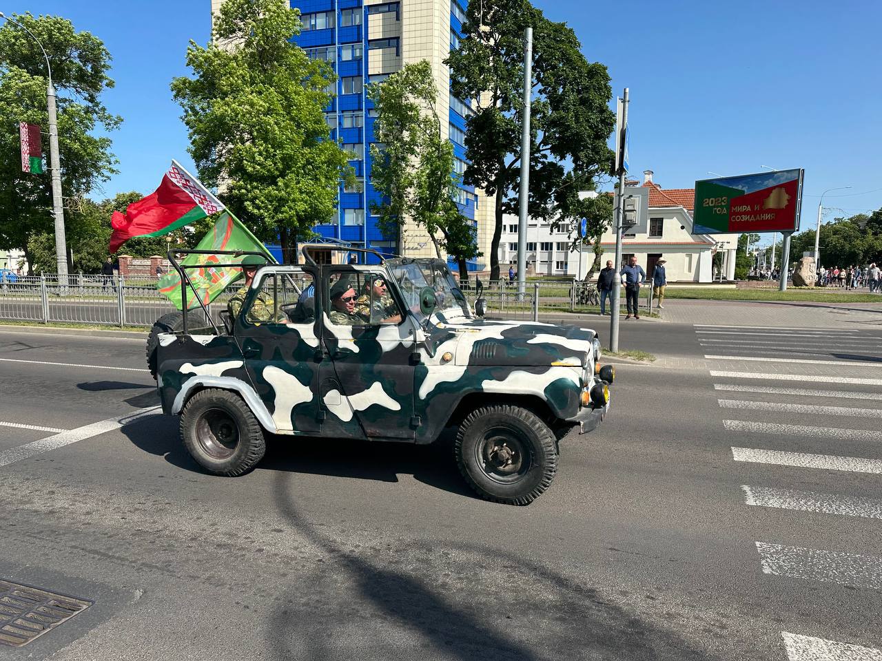 День пограничника празднуют в Бресте