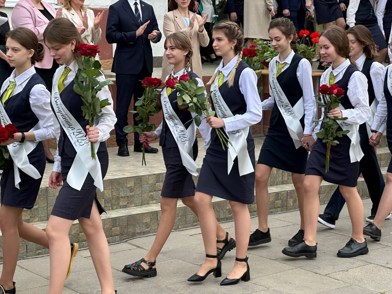 Последний звонок в ГУО «Лицей № 1 имени А.С. Пушкина г. Бреста» и ГУО «Средняя школа № 18  г. Бреста»