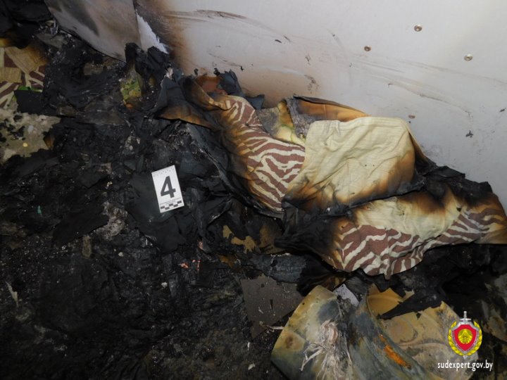 Подозреваемого в поджоге прачечной в Кобрине нашли по следу обуви