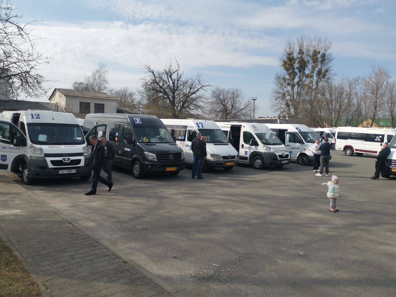 В Бресте провели смотр маршрутных такси