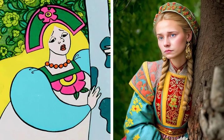 Нейросеть нарисовала героев советских мультфильмов в виде реальных людей. Смотрите, что получилось
