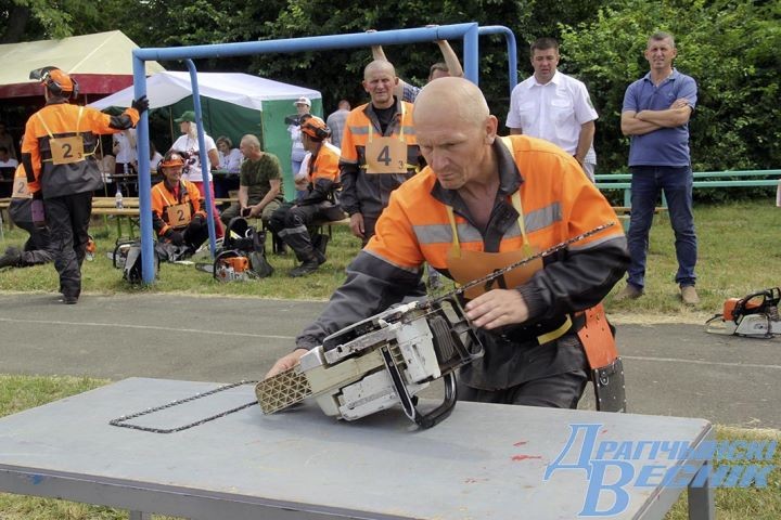 В Дрогичинском районе прошел областной чемпионат вальщиков леса