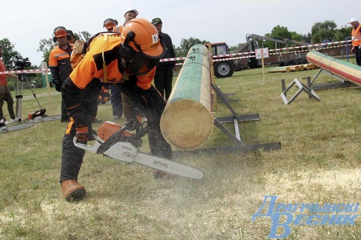 В Дрогичинском районе прошел областной чемпионат вальщиков леса