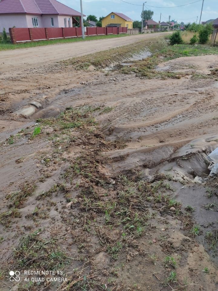 Наводнения в Видомле после ливня