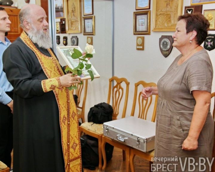 Вениамин отметил главврача брестской поликлиники