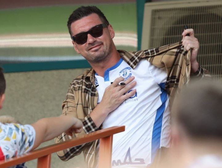 Милевский посетил матч между брестским «Динамо» и «Рухом»