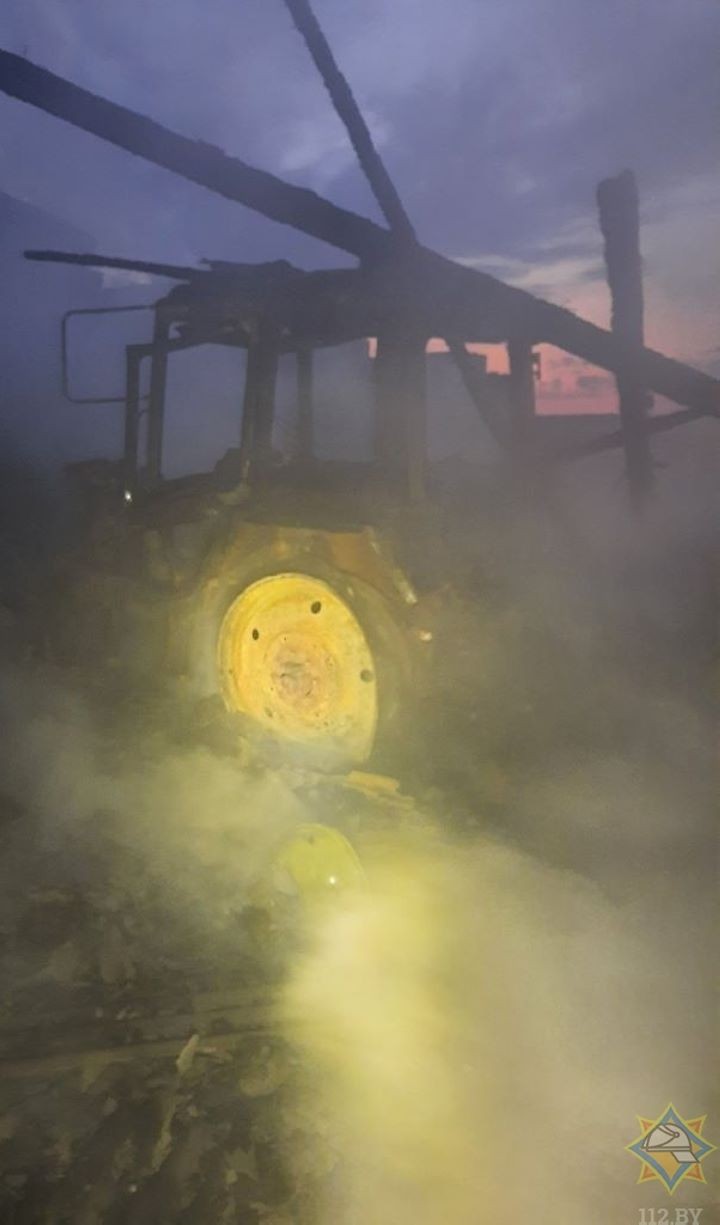 Склад сельхозпредприятия горел в Брестской области