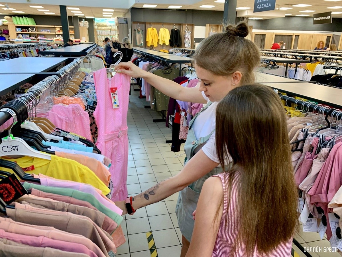 Магазин одежды в Бресте