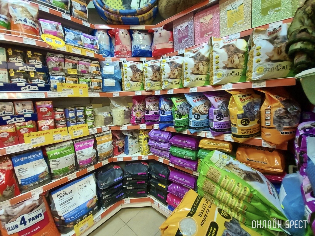 Скидка выходного дня в брестских зоомагазинах «Доктор Хвостов». Что купили, сколько отдали?
