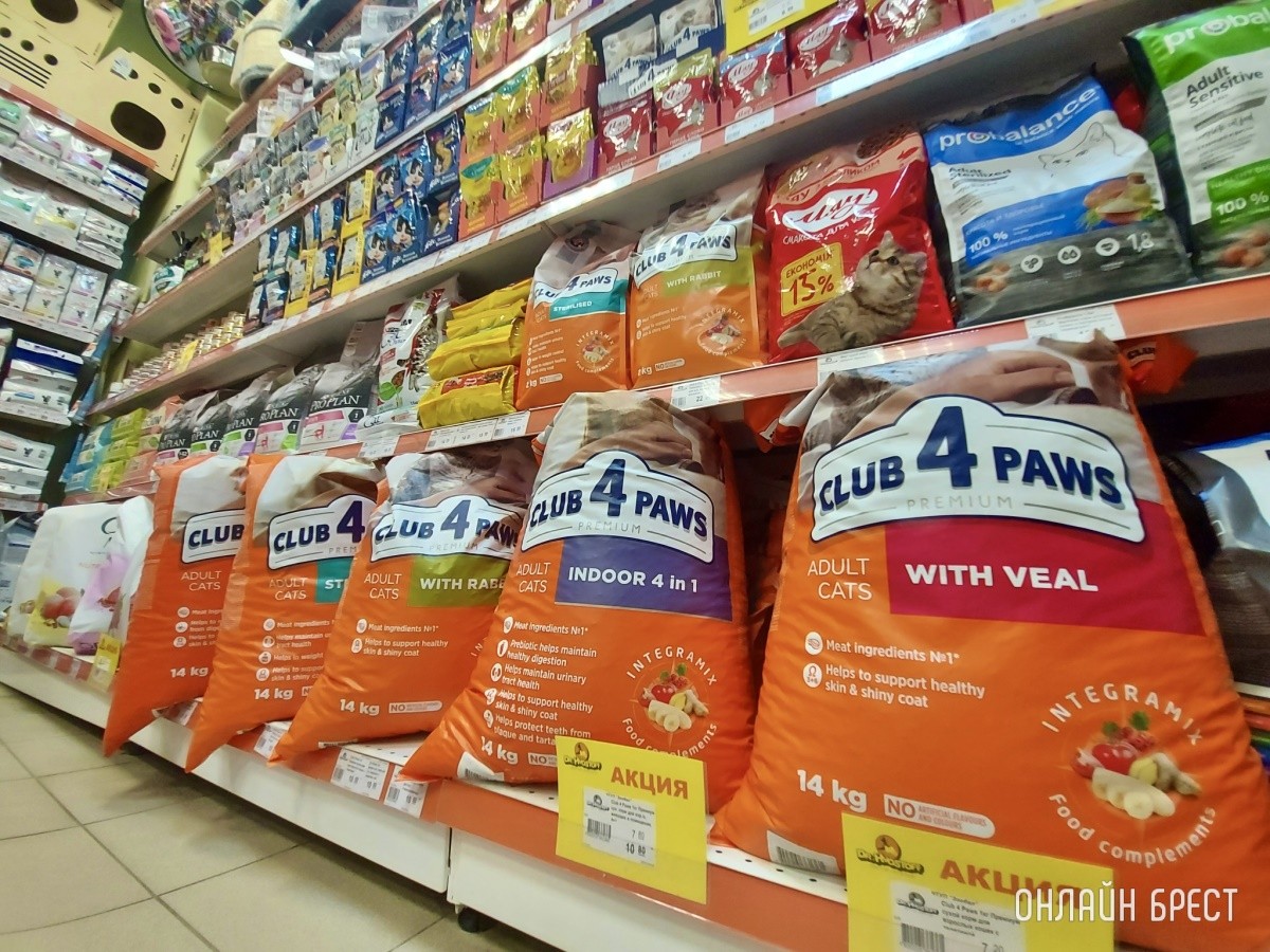 Скидка выходного дня в брестских зоомагазинах «Доктор Хвостов». Что купили, сколько отдали?