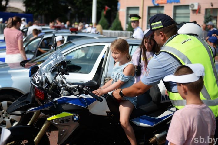 Как в Бресте прошел республиканский праздник к 85-летию ГАИ «День открытых дверей»