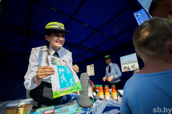 Как в Бресте прошел республиканский праздник к 85-летию ГАИ «День открытых дверей»