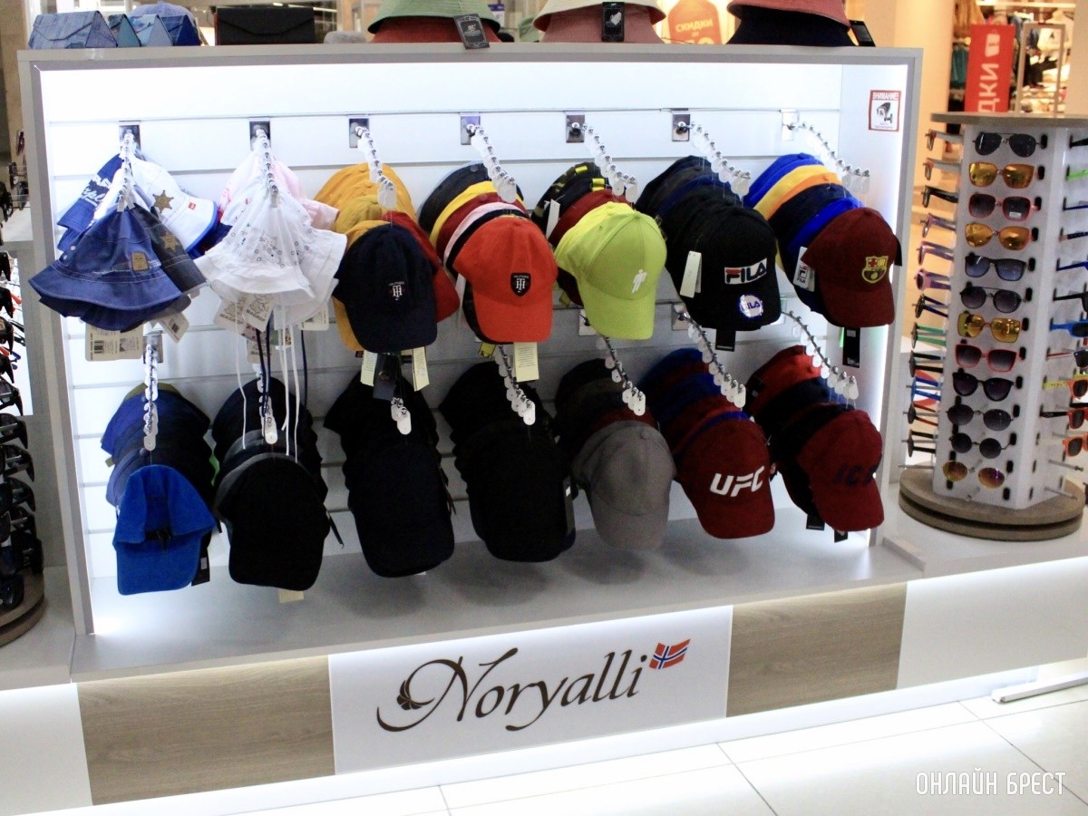 Большой выбор головных уборов и солнцезащитных очков в магазинах «ШапОчкин» и «Noryalli» в Бресте