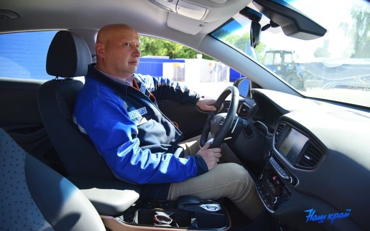 «Зеленый» Hundai пополнил автопарк барановичского предприятия. Как повел себя электрокар спустя полгода