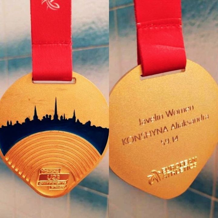 Жительница Брестской области стала чемпионкой Европы среди молодежи в метании копья