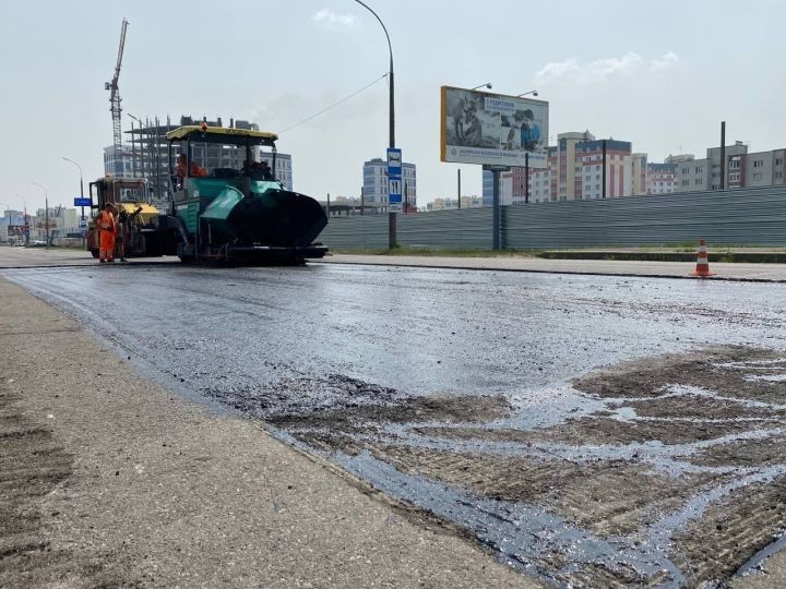 В Бресте впервые при асфальтировании используют технологию «Сларри-Сил»