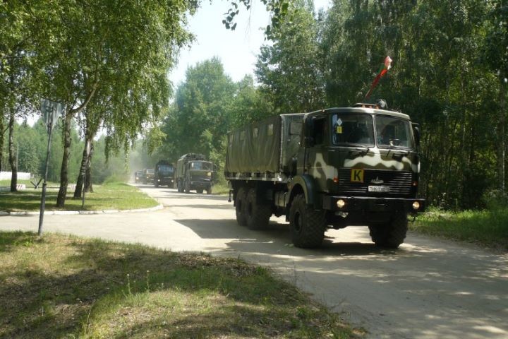 Артиллеристы и РЭБовцы совершили 50-километровый марш