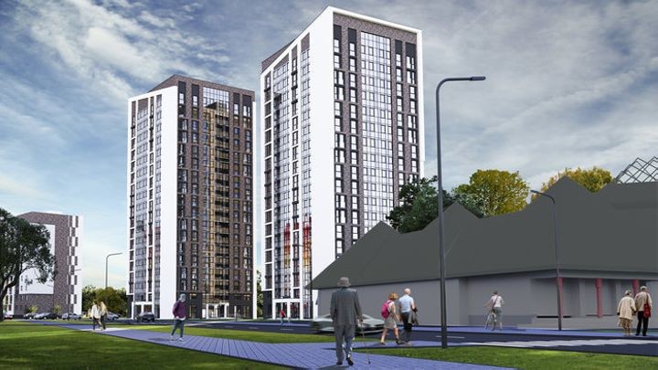 Проверили, как строится первый дом ЖК «Полесский» в Бресте