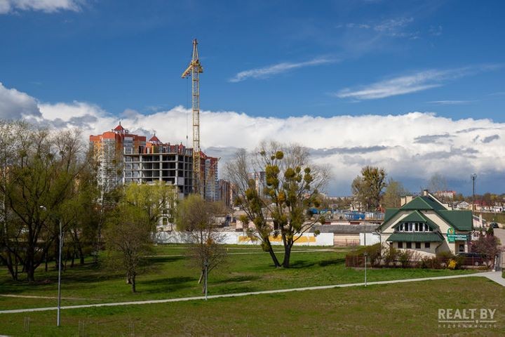 Проверили, как строится первый дом ЖК «Полесский» в Бресте