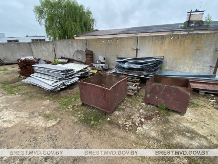 Более 7 тонн металлолома изъяли в Барановичах