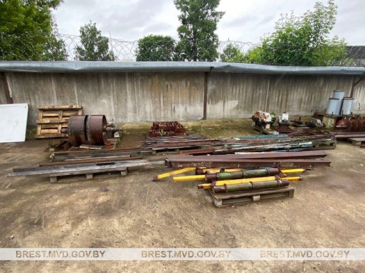 Более 7 тонн металлолома изъяли в Барановичах