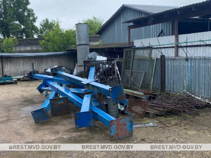 Более 7 тонн металлолома изъяли в Барановичах