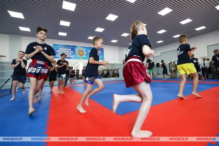 В Бресте торжественно открыли зал для таиландского бокса