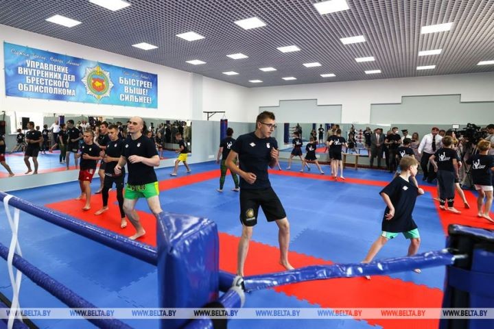 В Бресте торжественно открыли зал для таиландского бокса