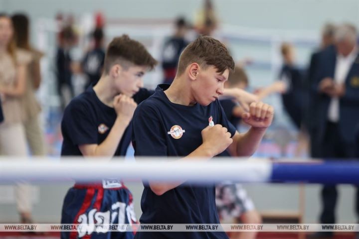 В Бресте торжественно открыли зал для таиландского бокса