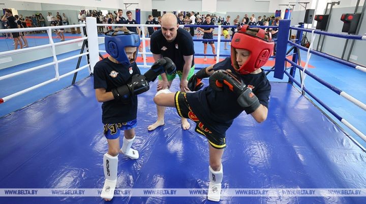 В Бресте торжественно открыли зал для таиландского бокса