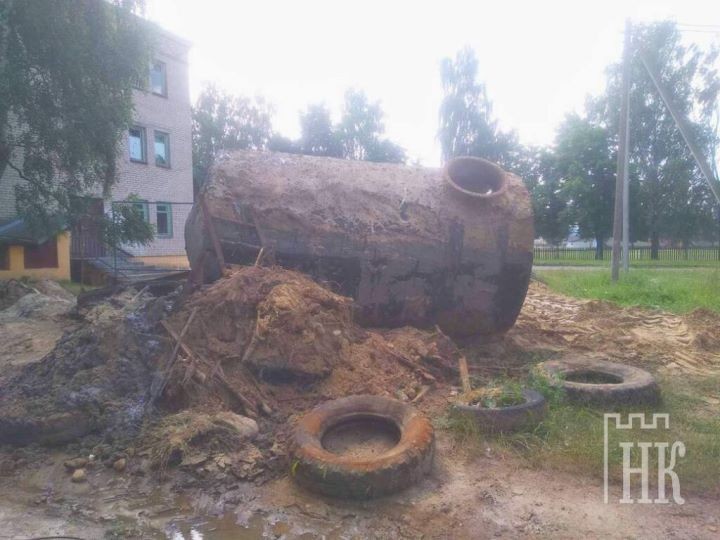 Только посмотрите, что нашли во дворе в Каменце?