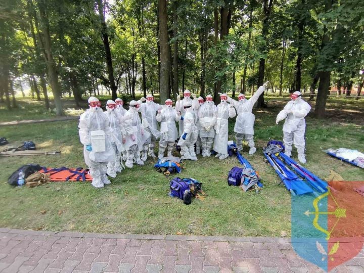 В Жабинке прошли областные соревнования санитарных дружин