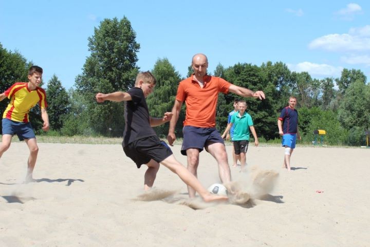 Турнир по пляжному футболу состоялся в Бресте