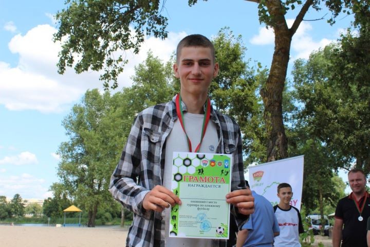 Турнир по пляжному футболу состоялся в Бресте