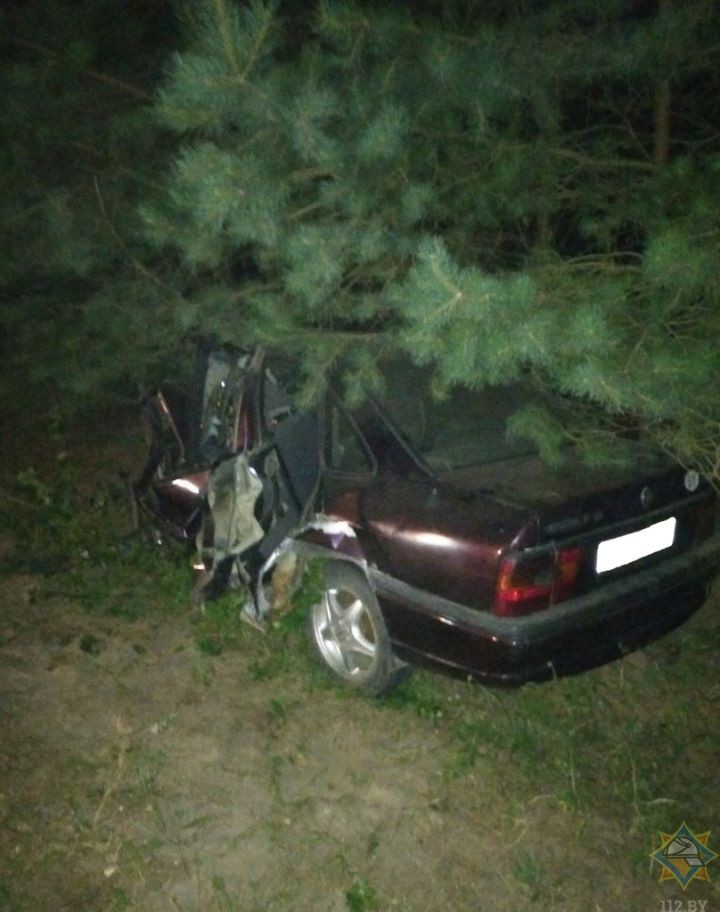 ДТП в Пружанском районе: работниками МЧС спасен водитель