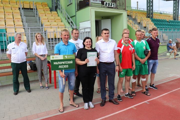 Лесоводы Брестчины сразились в мини-футбол