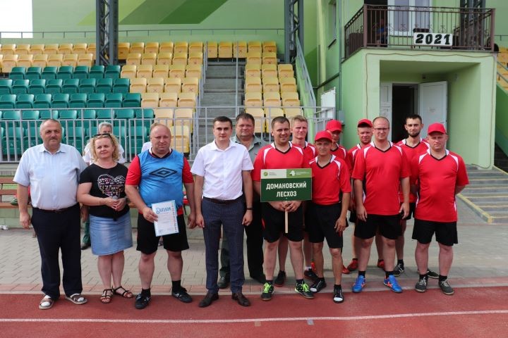 Лесоводы Брестчины сразились в мини-футбол