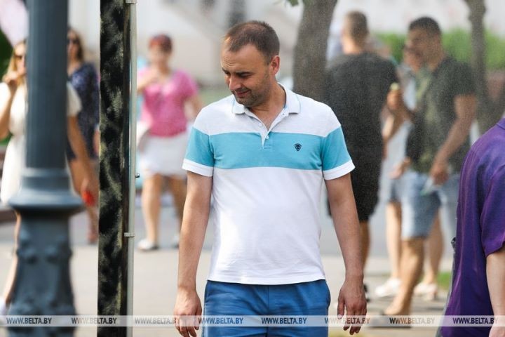 Брестчане испытывают на себе «уличный душ»