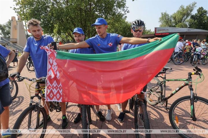  Велопробег «Во имя Победы!» прошел в Бресте
