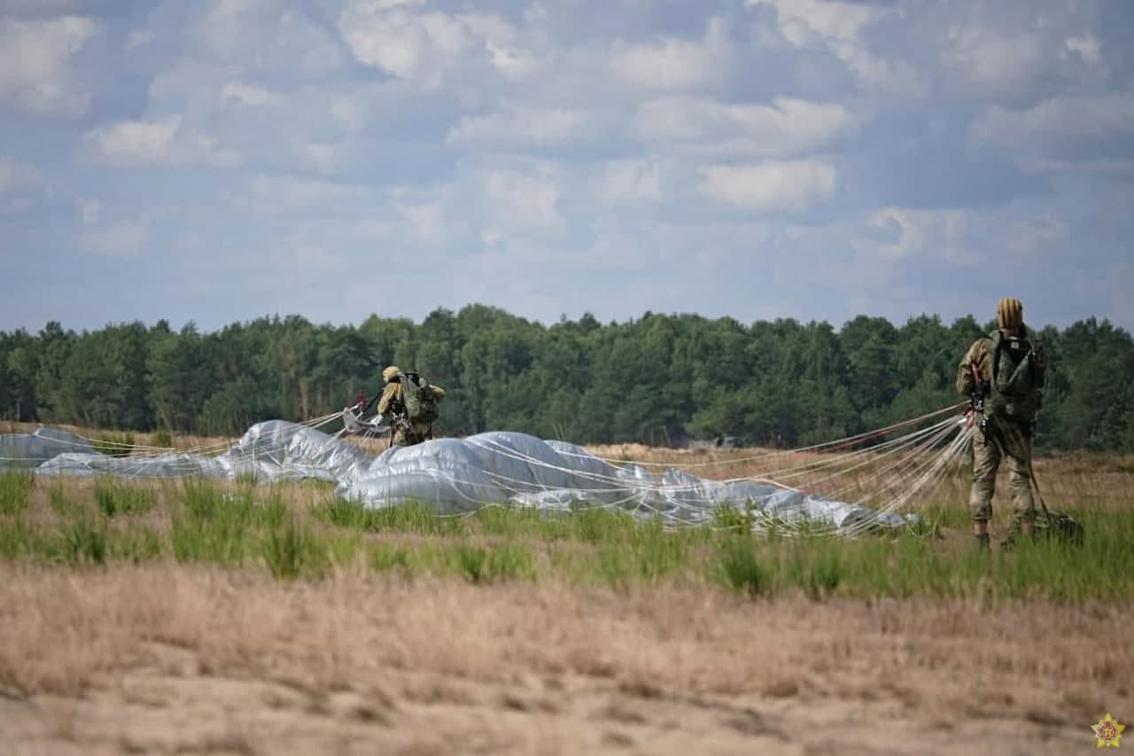 На полигоне под Брестом военнослужащие специальной разведки готовятся к конкурсу «Полярная звезда»